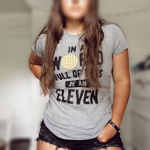 NWOT Womens “Be an Eleven” Stranger Things T-Shirt